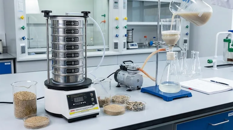 A peneiração é um método de filtração? Compreendendo a Diferença Crítica nos Processos de Separação