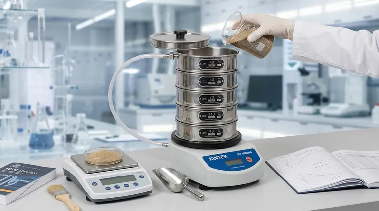 Каков стандартный размер для ситового анализа? Ключ к точному определению гранулометрического состава