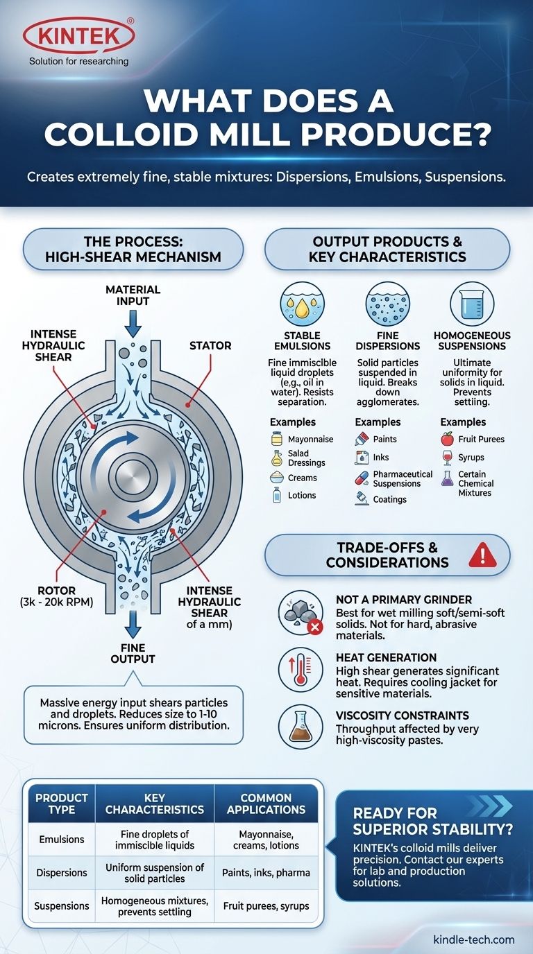 ماذا تنتج مطحنة الغرويات؟ إنشاء مستحلبات ومشتتات فائقة النعومة دليل مرئي