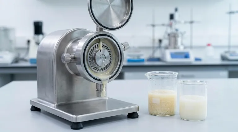 Quelle est la taille des particules d'un broyeur colloïdal ? Obtenez des émulsions de 1 à 5 microns pour une stabilité supérieure