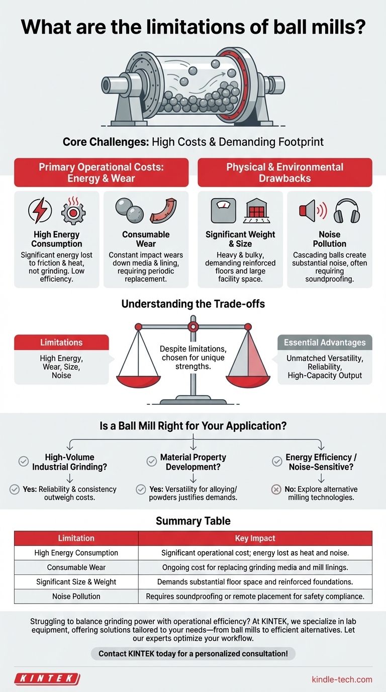 What are the limitations of ball mills? Understanding the Trade-offs of High-Volume Grinding Visual Guide