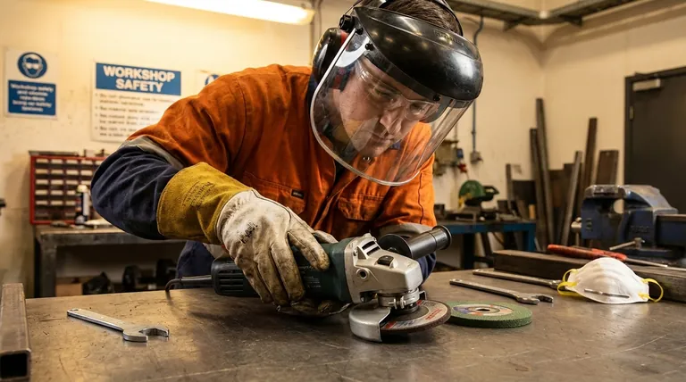 What safety checks should you do before using a grinder? Master the 3-Pillar Inspection for Accident-Free Operation