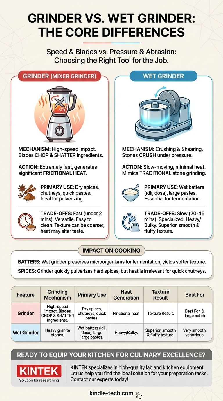研磨机和湿磨机有什么区别？为获得完美效果选择正确的工具 图解指南