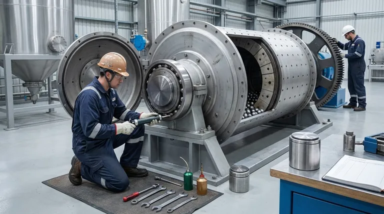 ボールミルの予防保全とは?最大の稼働時間と信頼性を確保する