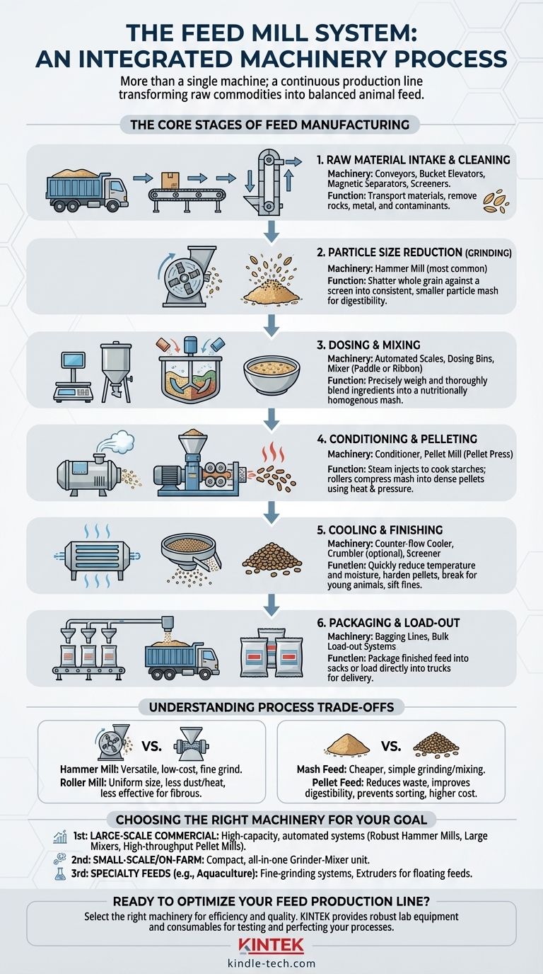 饲料厂中使用哪些机器？探索优质饲料生产的完整系统 图解指南