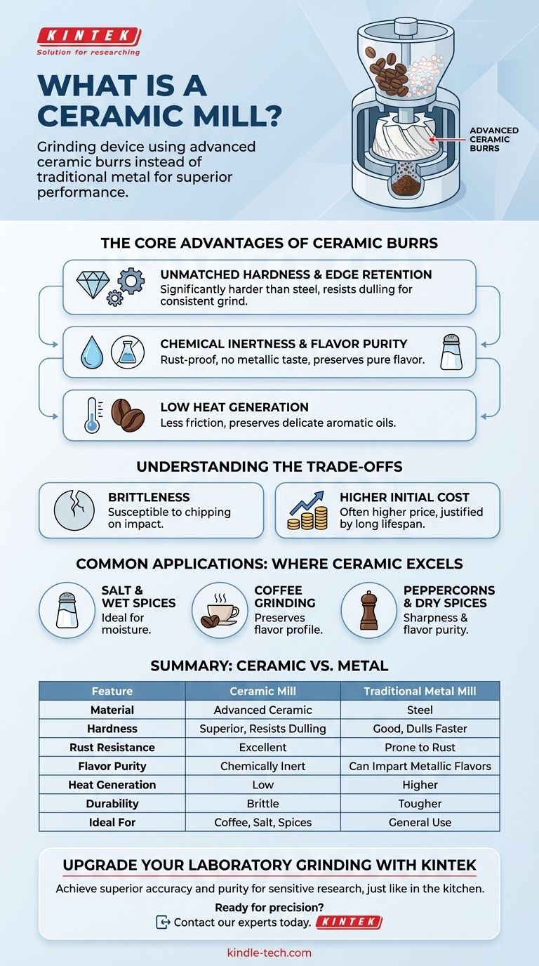 セラミックミルとは？錆びず、風味を損なわない粉砕のためのガイド ビジュアルガイド
