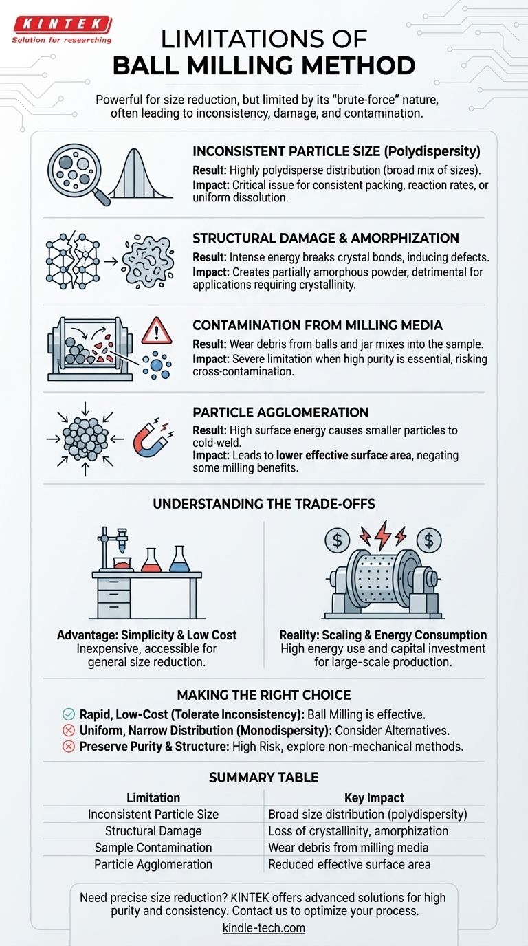¿Cuáles son las limitaciones del método de molienda de bolas? Comprenda las ventajas y desventajas de la molienda mecánica Guía Visual