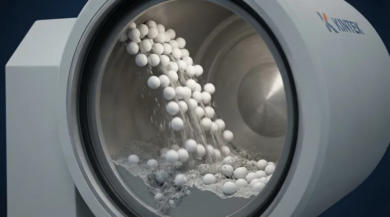 Qual é o efeito da velocidade de rotação no mecanismo de redução de tamanho envolvido no moinho de bolas? Otimize a sua Eficiência de Moagem