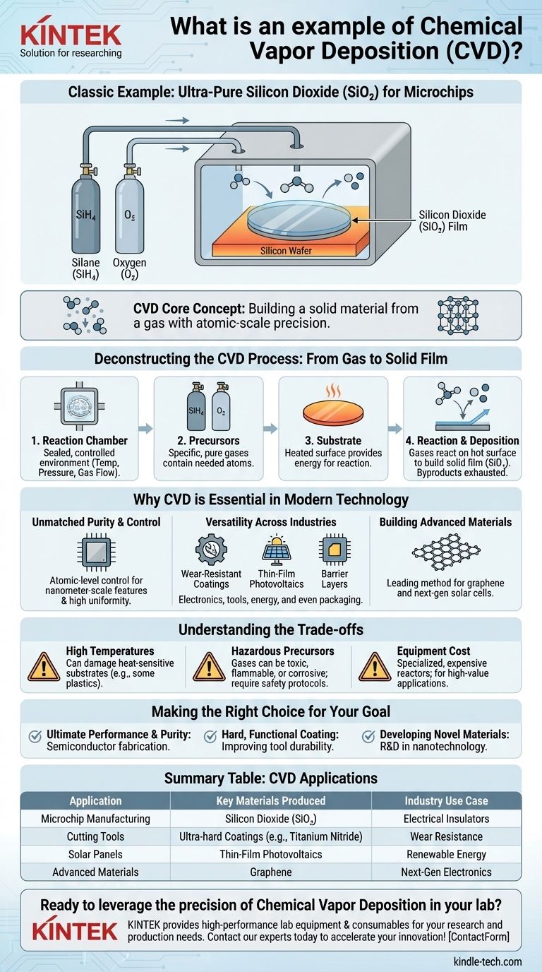 Какой пример химического осаждения из паровой фазы (CVD)? Создание микросхем, питающих наш мир Визуальное руководство