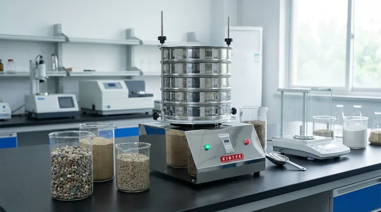 Qual é a faixa de tamanho de partícula para a qual a análise de peneiramento se aplica? Domine o Padrão de 25 Microns a 1 mm