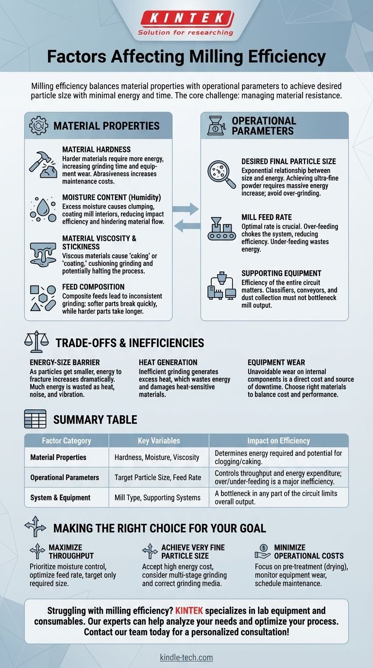 ما هي العوامل التي تؤثر على كفاءة عمليات الطحن؟ حسّن عملية الطحن لديك لتحقيق أقصى إنتاج دليل مرئي