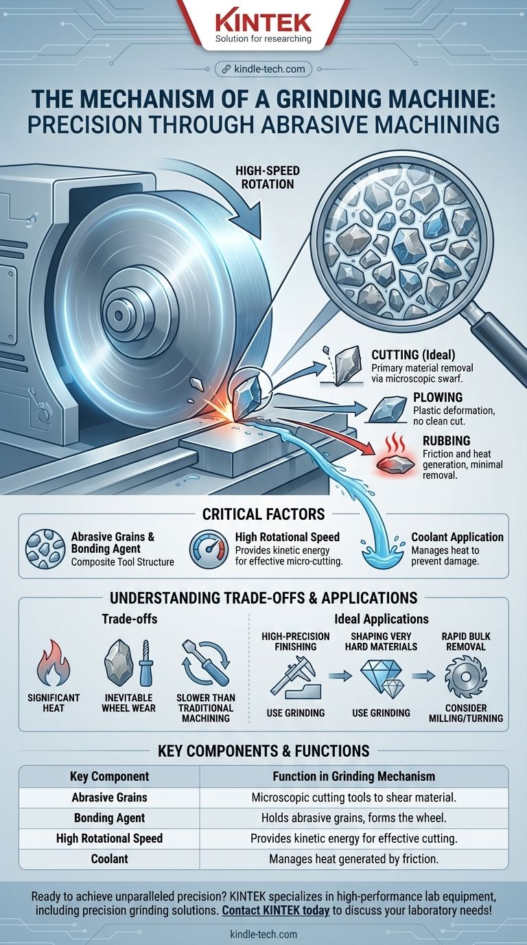 Quel est le mécanisme d'une rectifieuse ? Obtenez une précision et des finitions de surface supérieures Guide Visuel