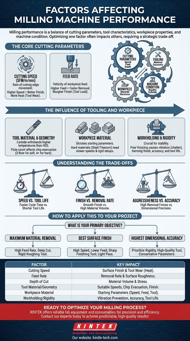 ¿Cuáles son los factores que afectan a la fresadora? Domina las compensaciones para obtener el máximo rendimiento Guía Visual