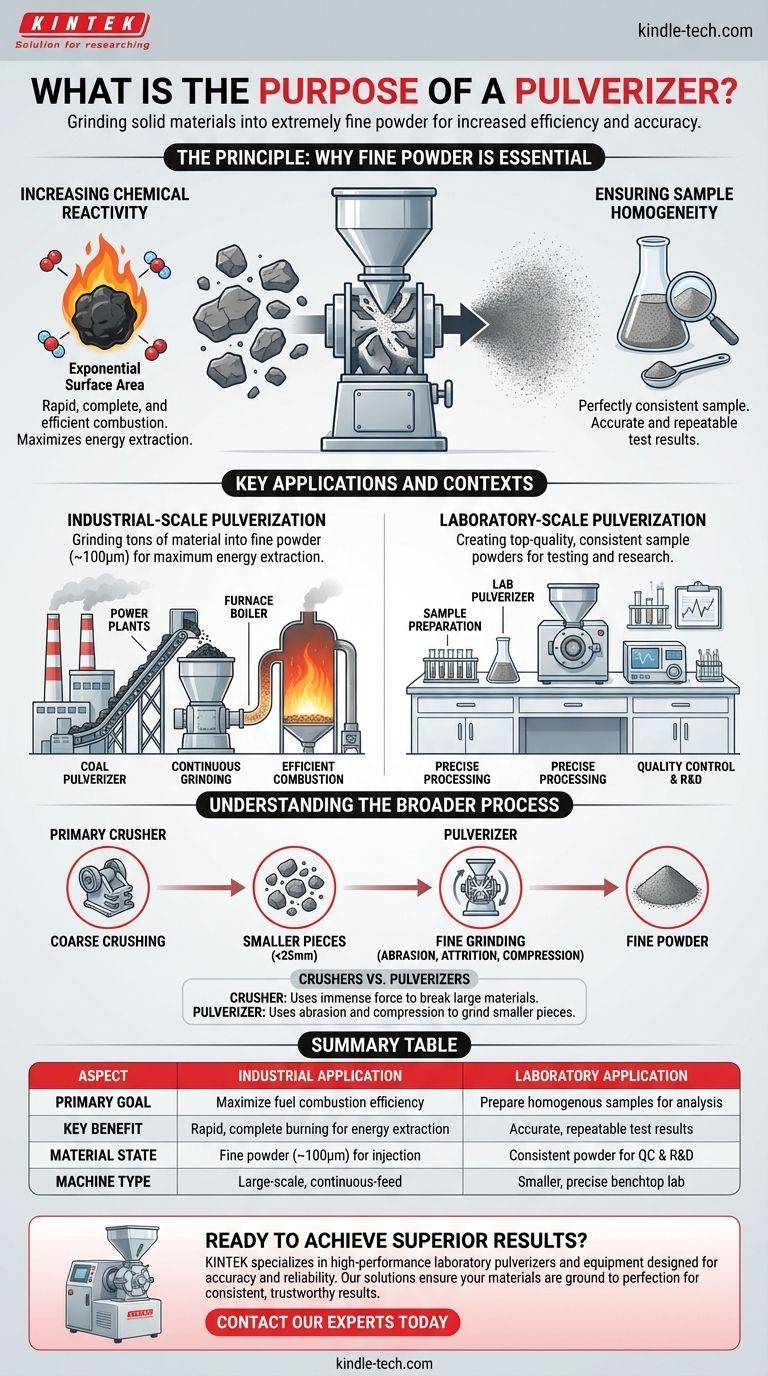 粉碎机的作用是什么？通过精细研磨释放材料潜力 图解指南