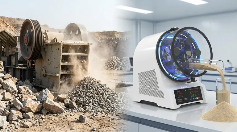 Qual é a diferença entre triturador e pulverizador? Um Guia para as Etapas de Redução do Tamanho do Material