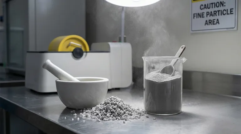 粉碎颗粒是什么意思？用细粉末释放材料潜力