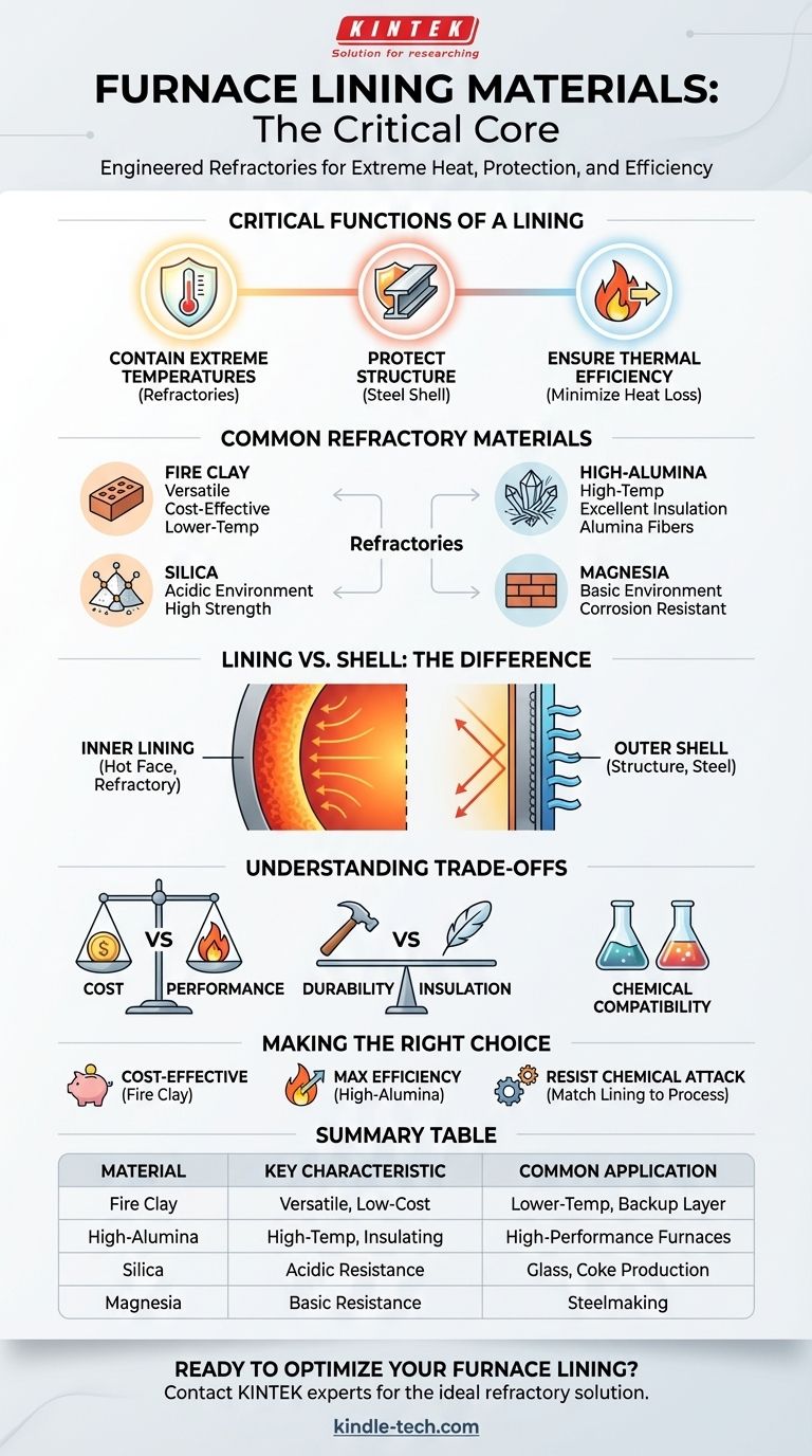 Welches Material wird für Ofenauskleidungen verwendet? Ein Leitfaden zur Auswahl des richtigen Feuerfestmaterials Visuelle Anleitung