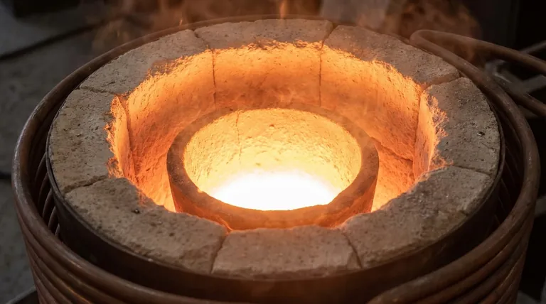 Qual é o material de revestimento básico para forno de indução? A Escolha Crítica para Fusão Segura e Eficiente