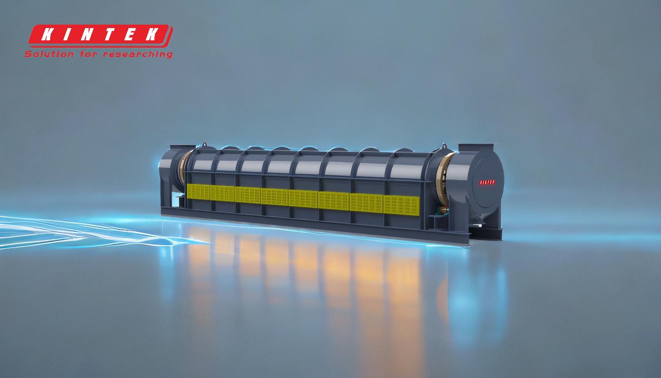 Que materiais e componentes são utilizados nos fornos rotativos?Descubra os elementos-chave para o processamento a alta temperatura