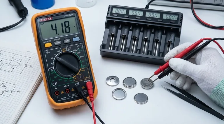 كيف تختبر بطارية الليثيوم لترى ما إذا كانت جيدة؟ دليل لقياس الجهد والسعة والصحة