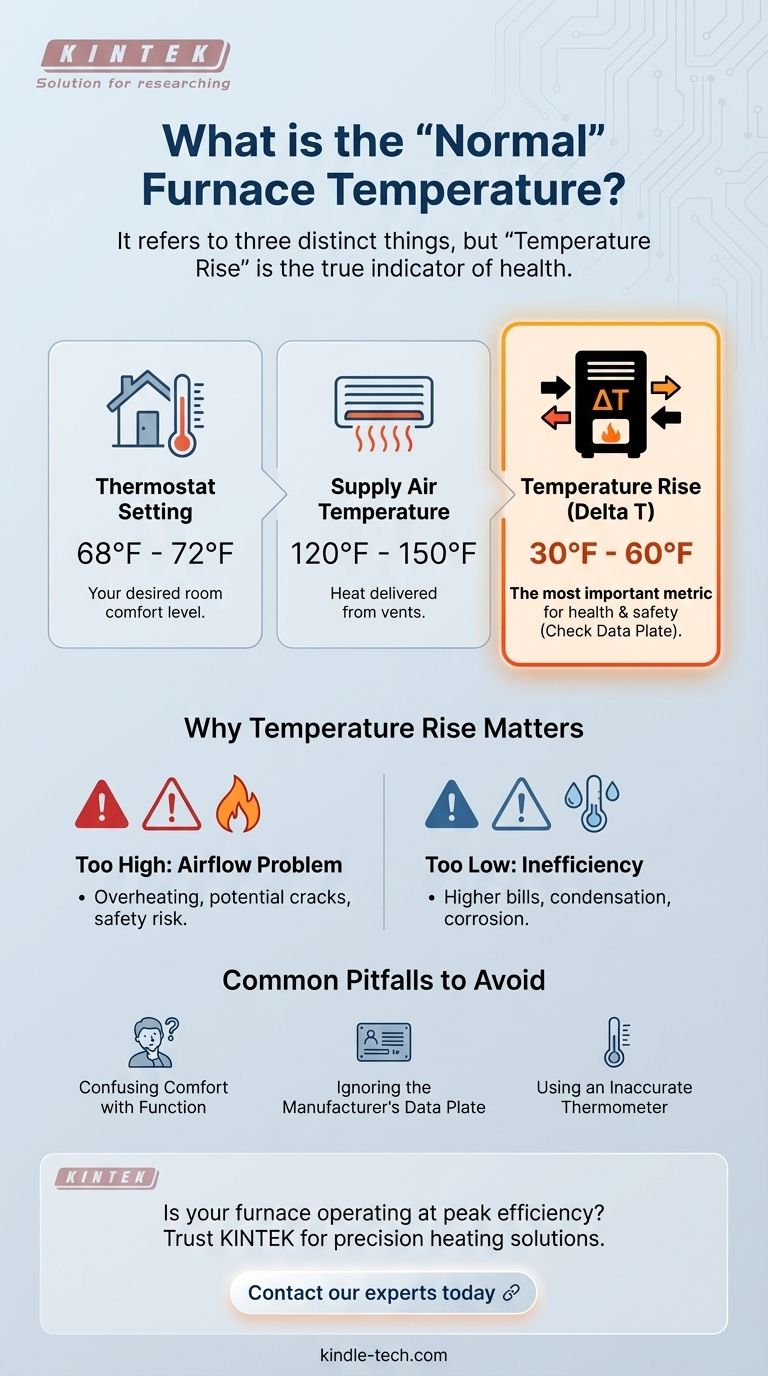 Was ist die normale Temperatur für einen Ofen? Entdecken Sie den Schlüssel zu effizienter Hausheizung Visuelle Anleitung