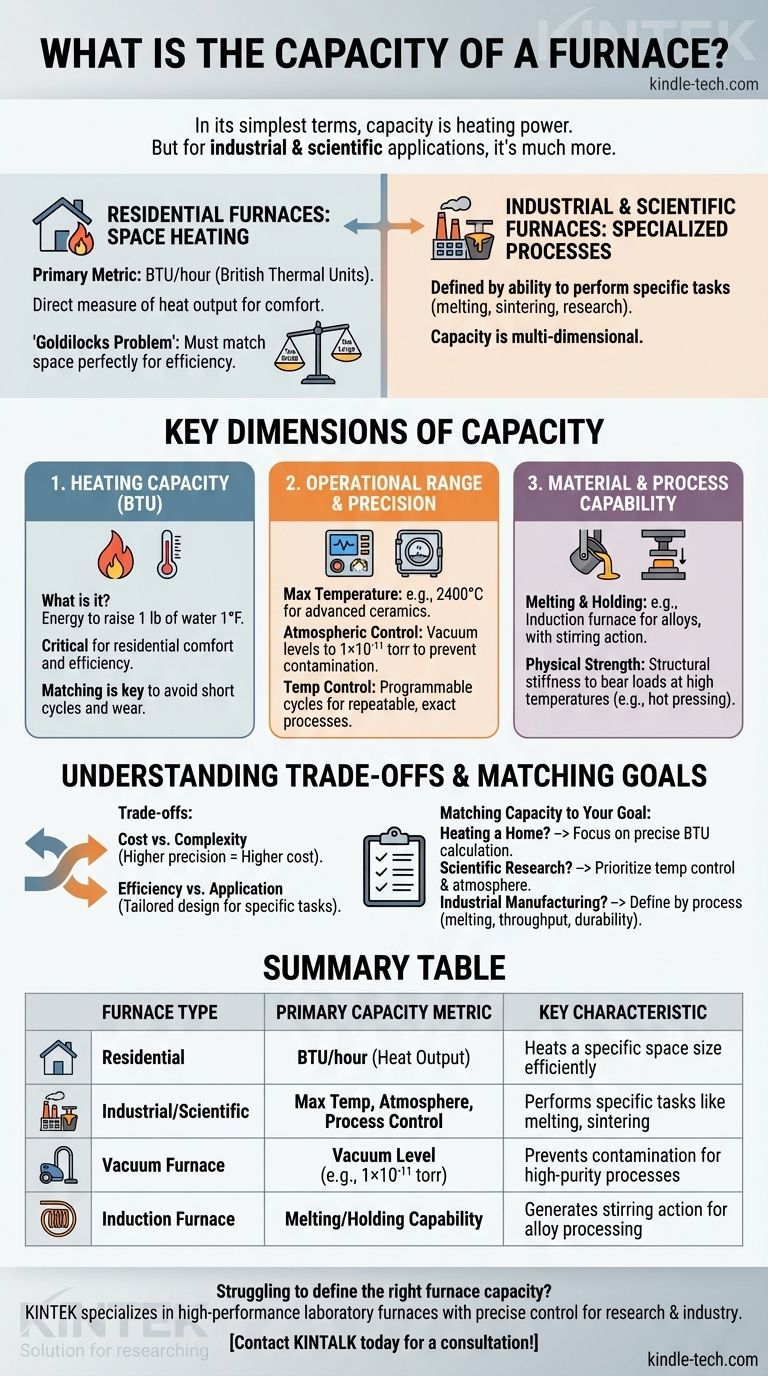 ¿Cuál es la capacidad de un horno? Desde la calefacción doméstica hasta los procesos industriales Guía Visual