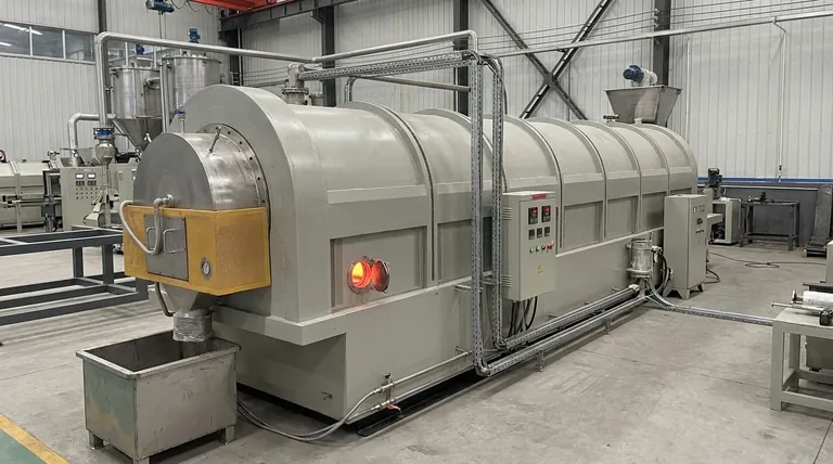 Wie hoch ist die Temperatur eines Drehrohrofens? Erzielen Sie überlegene gleichmäßige Erwärmung für Pulver & Granulate