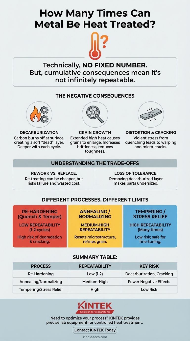 Combien de fois un métal peut-il être traité thermiquement ? La vraie limite n'est pas un nombre Guide Visuel