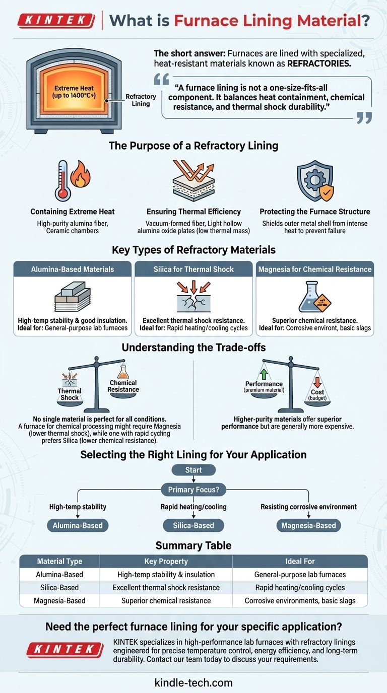 What is the lining material for furnace? A Guide to High-Temperature Refractories Visual Guide