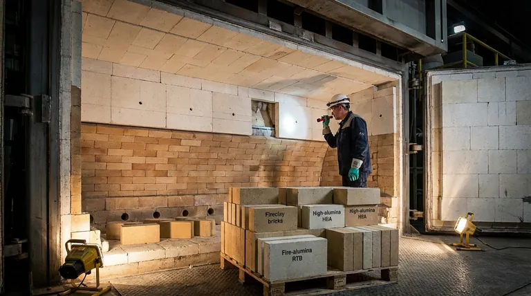 Quale materiale viene utilizzato per il rivestimento refrattario in un forno? Seleziona il rivestimento giusto per il tuo processo