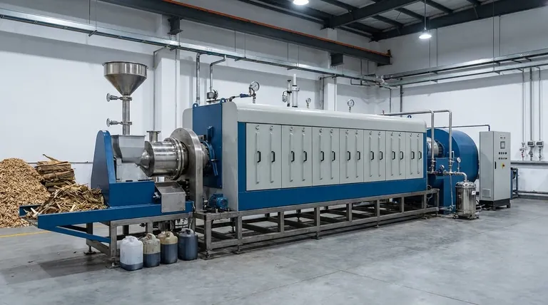 Quel est le processus de pyrolyse de la biomasse ? Transformer les déchets en biochar, bio-huile et gaz de synthèse de valeur