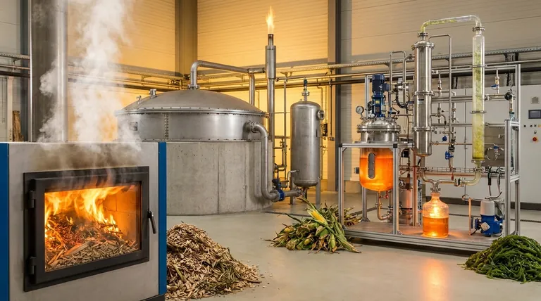 Auf welche drei Arten können wir Biomasse als Energiequelle nutzen? Organische Materie zur Energiegewinnung nutzen