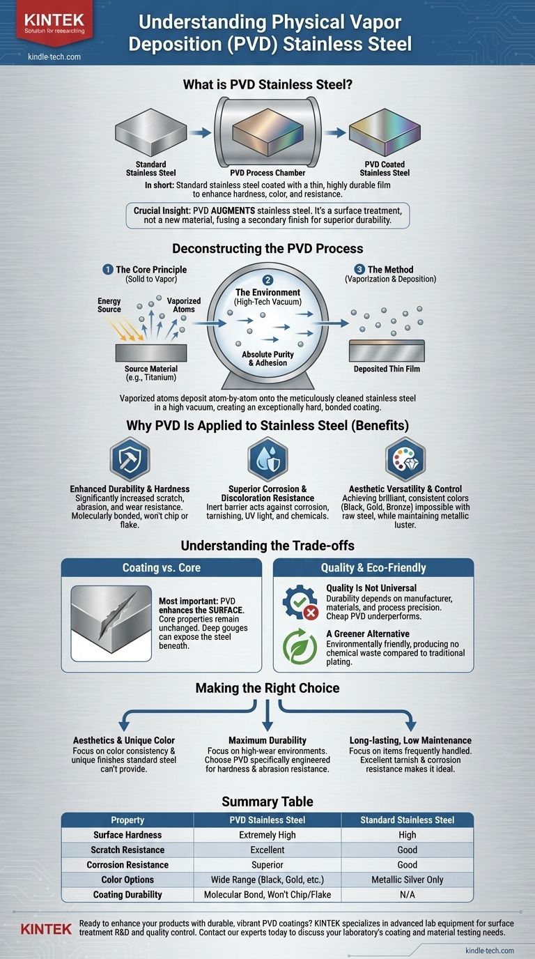 PVDステンレス鋼とは何ですか？製品のための耐久性があり、カラフルなアップグレード ビジュアルガイド