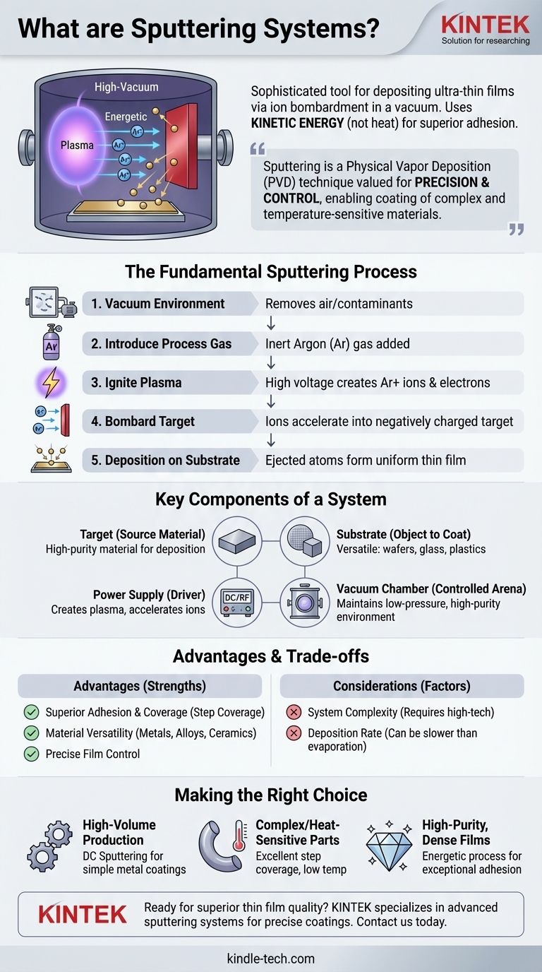 什么是溅射系统？高质量薄膜沉积指南 图解指南