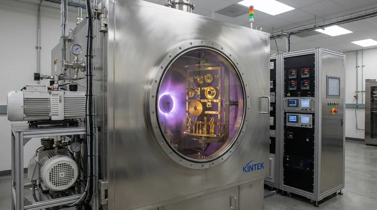 كيف تعمل غرف الطلاء؟ تحقيق تحول على المستوى الذري للسطح باستخدام PVD