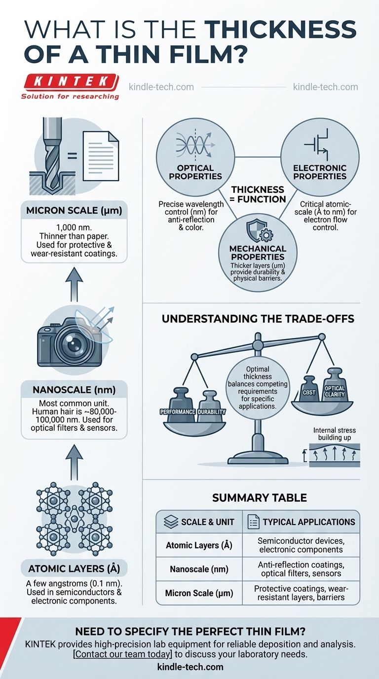 ¿Cuál es el grosor de una película delgada? Es el parámetro clave de diseño para su aplicación Guía Visual
