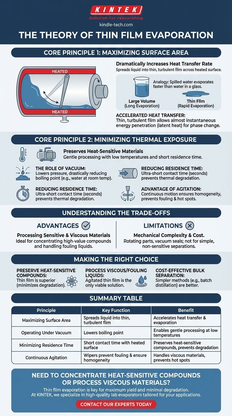 What is the theory of thin film evaporator? Master Efficient, Gentle Separation Visual Guide