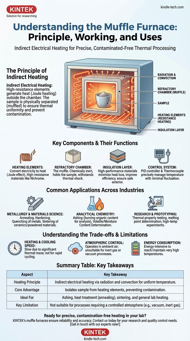 马弗炉的工作原理和用途是什么？实现精确、无污染的加热 图解指南