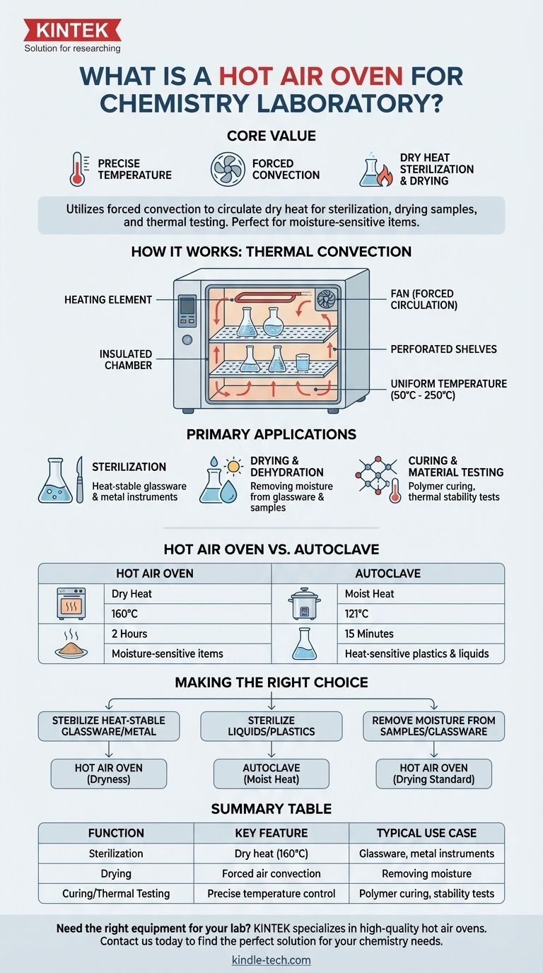 Что такое сушильный шкаф для химической лаборатории? Освоение стерилизации и сушки сухим жаром Визуальное руководство