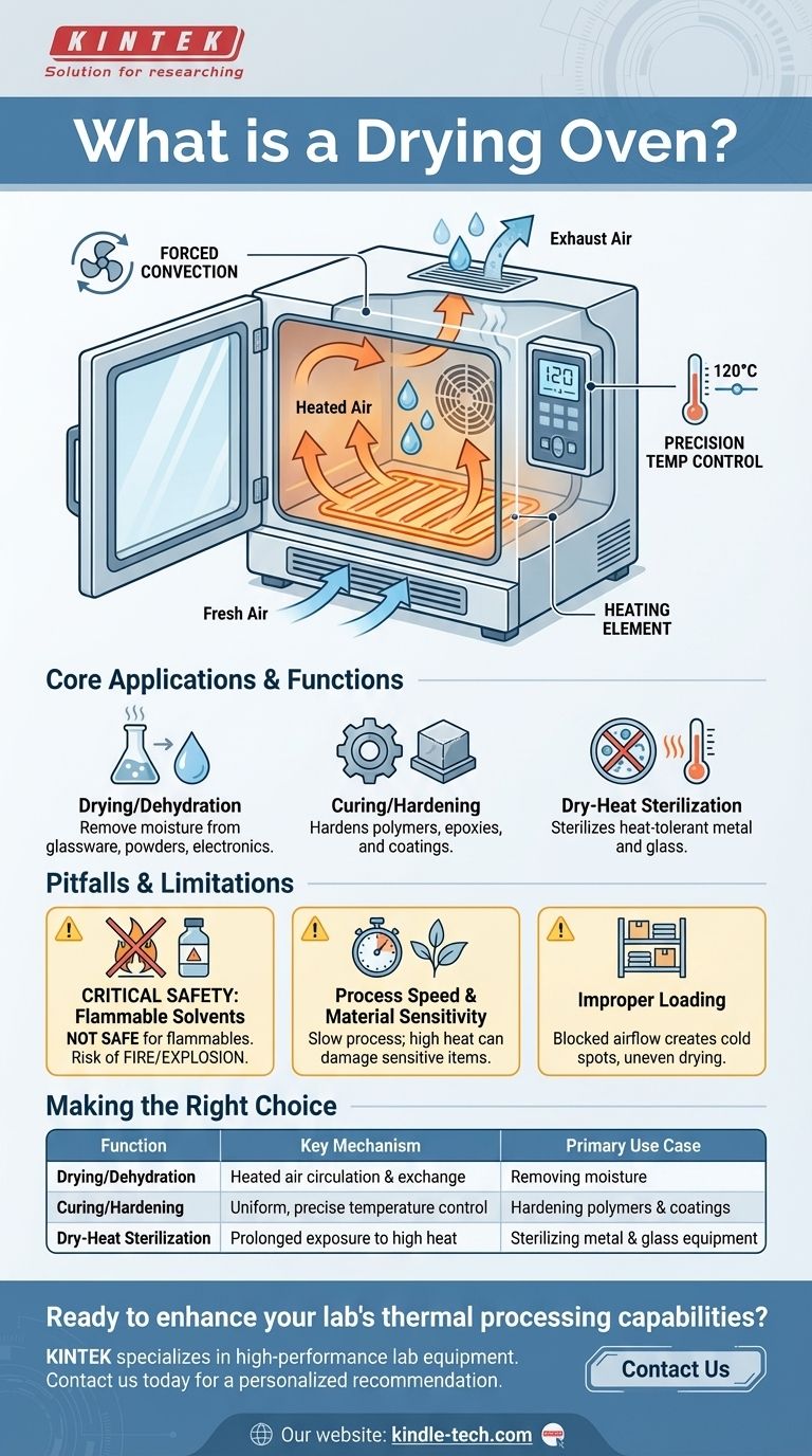 ¿Qué es un horno de secado? Una guía para la eliminación controlada de humedad y el procesamiento térmico Guía Visual