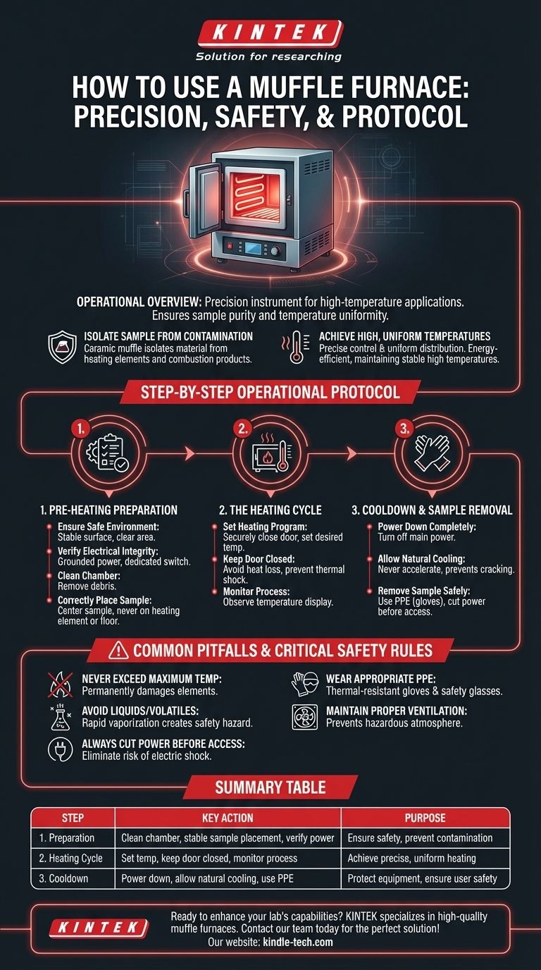 How to use a muffle furnace? A Step-by-Step Guide to Safe and Effective Operation Visual Guide