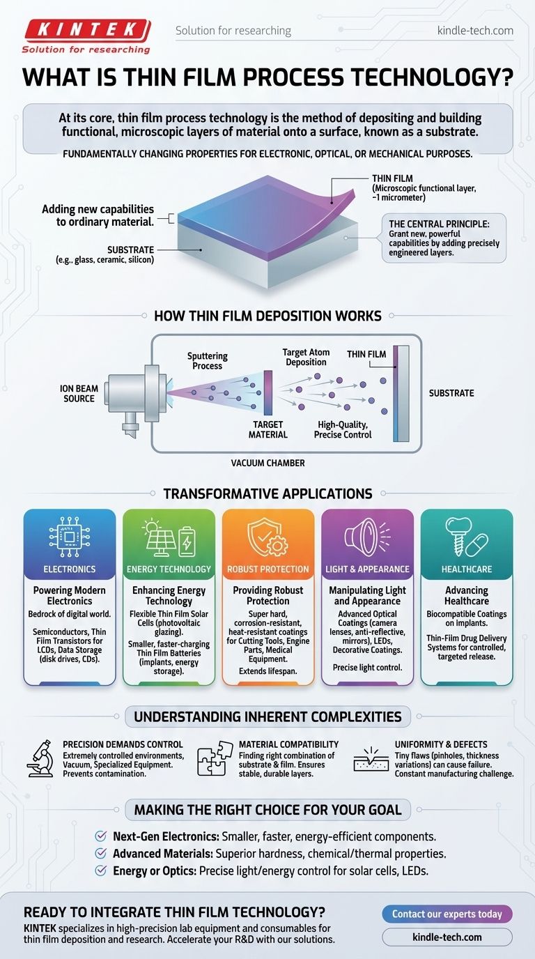 ¿Qué es la tecnología de procesos de película delgada? Desbloquee nuevas propiedades de materiales para sus productos Guía Visual