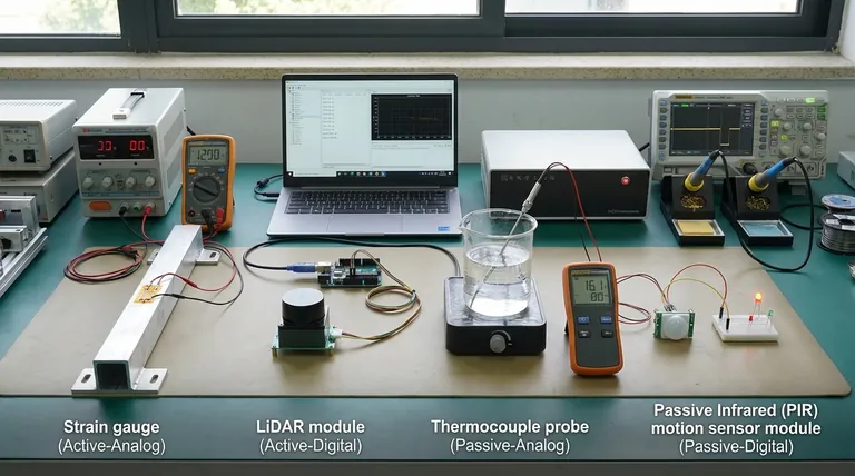 Каковы четыре основных типа датчиков? Руководство по источнику питания и типу сигнала