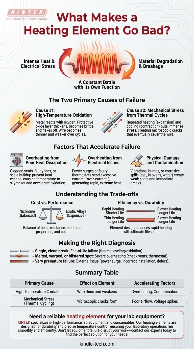 ヒーターエレメントが故障する原因は？熱とストレスによる避けられない故障の理解 ビジュアルガイド
