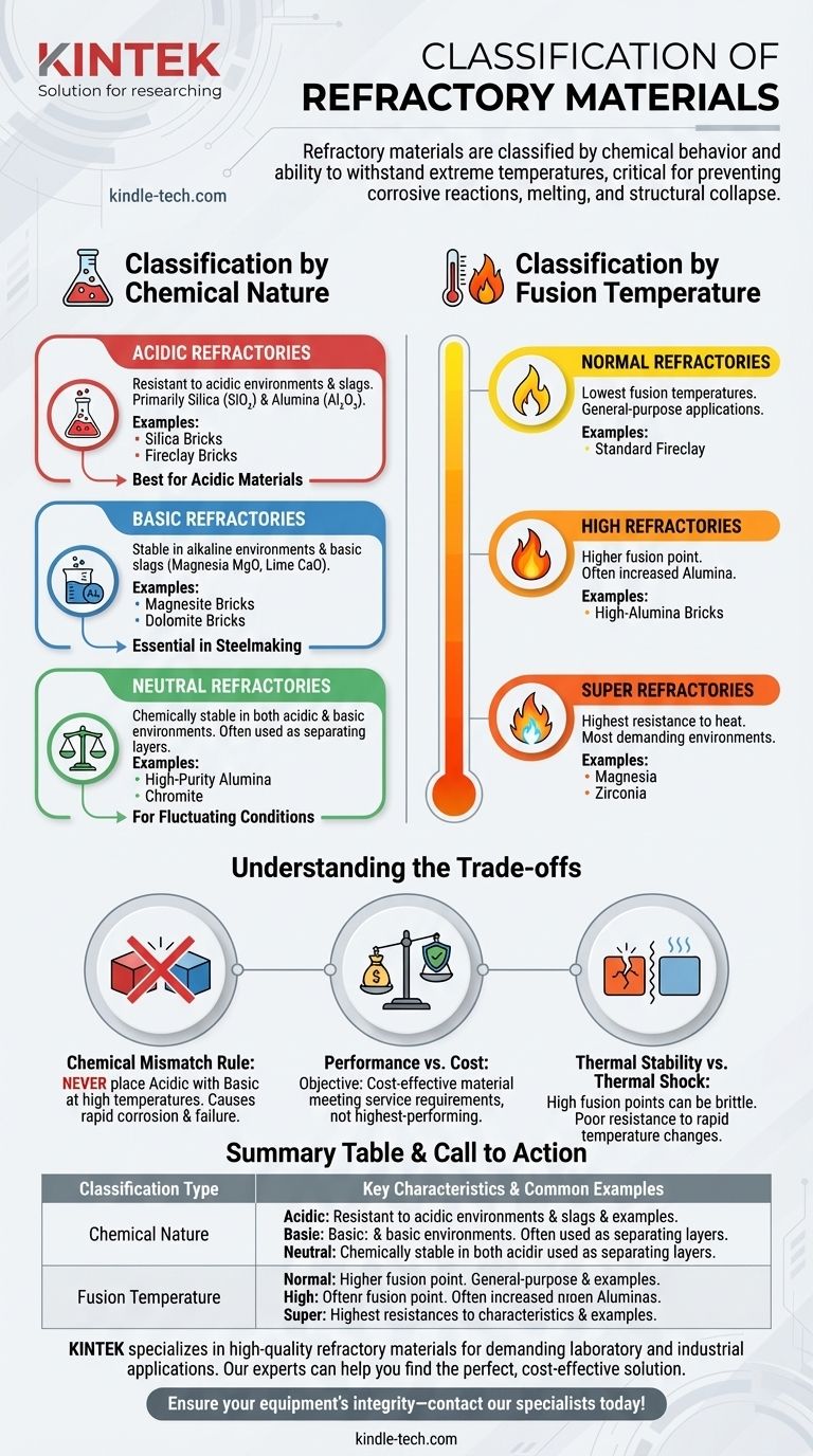 ما هي تصنيفات المواد الحرارية؟ دليل للاختيار الكيميائي والحراري دليل مرئي