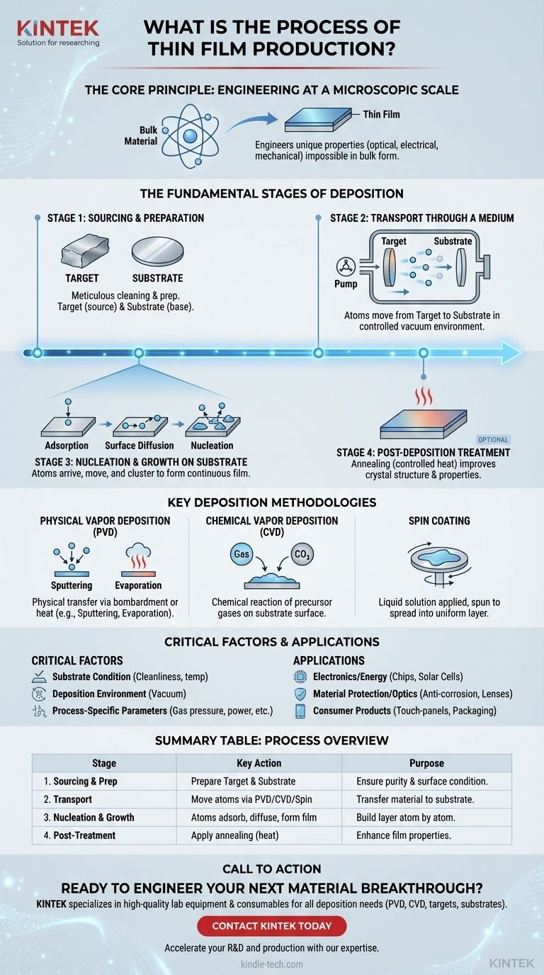 薄膜製造のプロセスとは？原子レベルの材料工学ガイド ビジュアルガイド