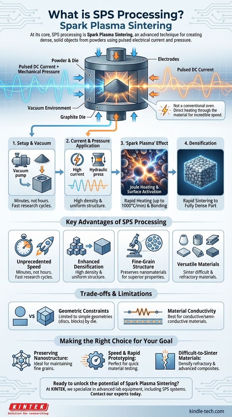 What is SPS processing? Discover the Fast-Track to Dense, Fine-Grained Materials Visual Guide