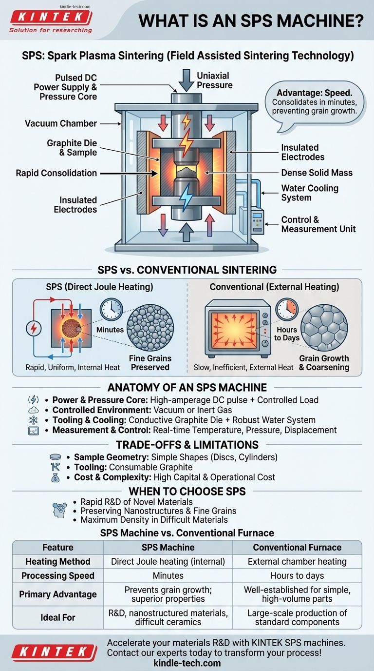 什么是SPS设备？通过放电等离子烧结技术实现超快材料加工 图解指南