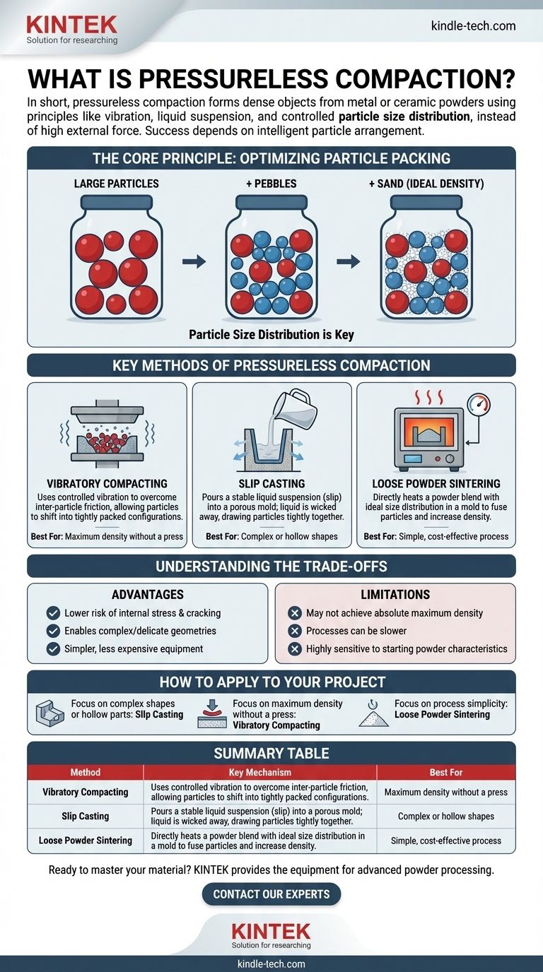 プレッシャーレス成形（無加圧成形）とは何ですか？高圧プレスなしで複雑な形状を実現 ビジュアルガイド