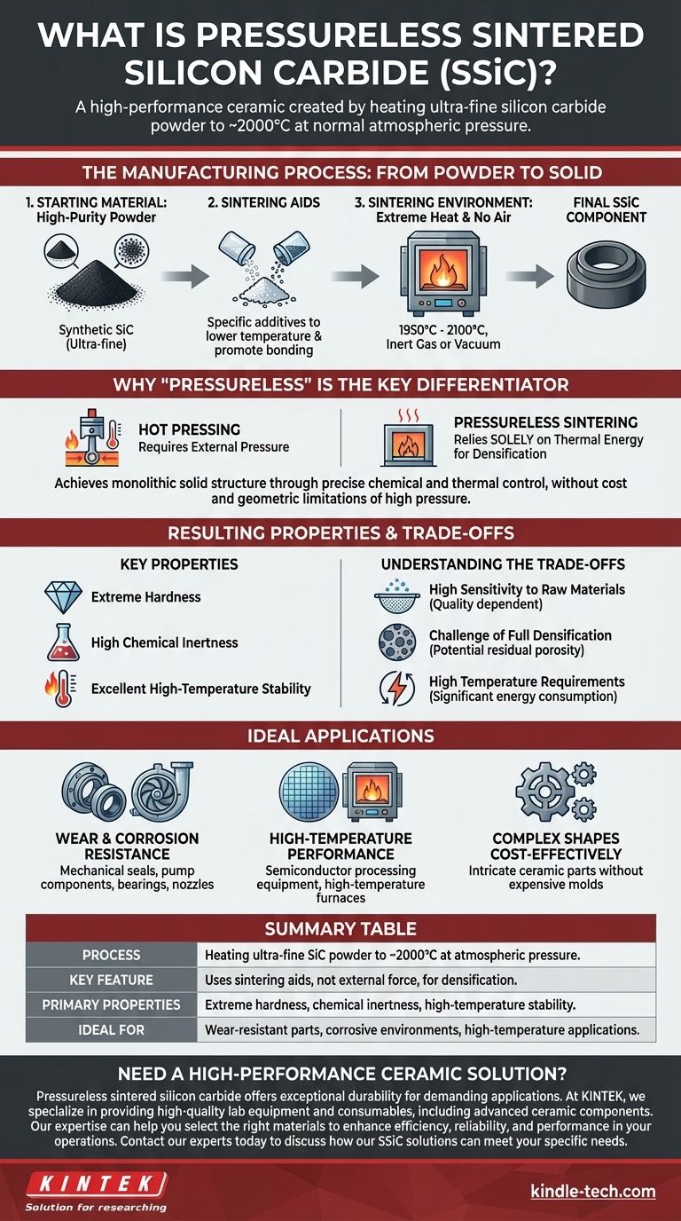 무압 소결 탄화규소란 무엇인가? 고성능 세라믹 가이드 시각적 가이드